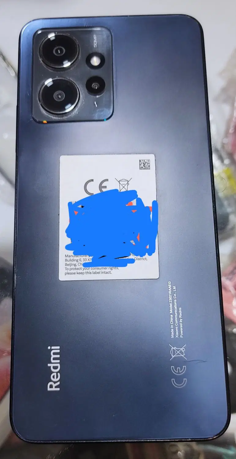 Xiaomi note 12 256g ram8|موبایل|بردسکن, |دیوار