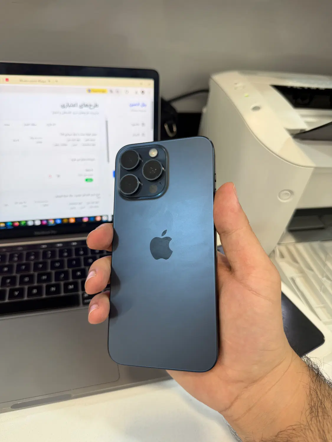 آیفون 15promax 256gb zda مشابه آکبند / اقساطی|موبایل|اهواز, کیانپارس |دیوار