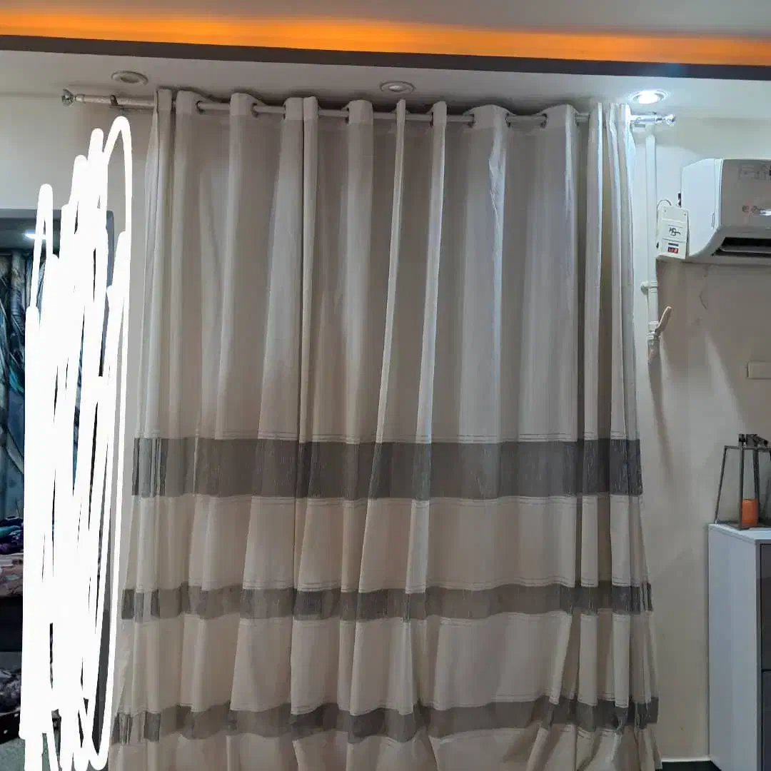 پرده کاملا تمیز|پرده، رانر، رومیزی|اهواز, کیان اباد|دیوار