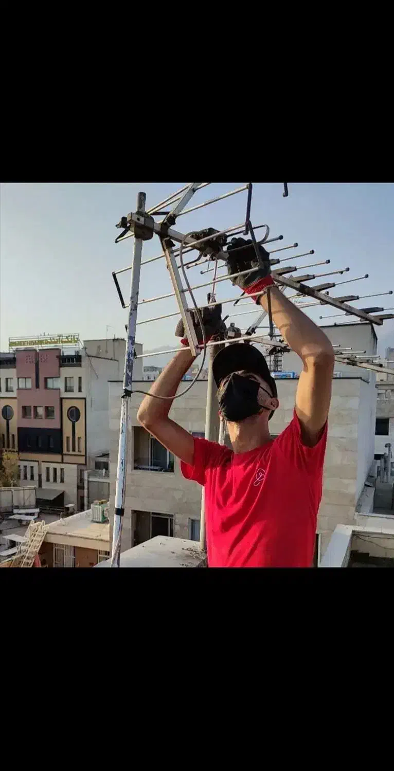 نصب انتن های ثابت و گردان . وگیرنده های دیجتال|خدمات پیشه و مهارت|پارس‌آباد, |دیوار