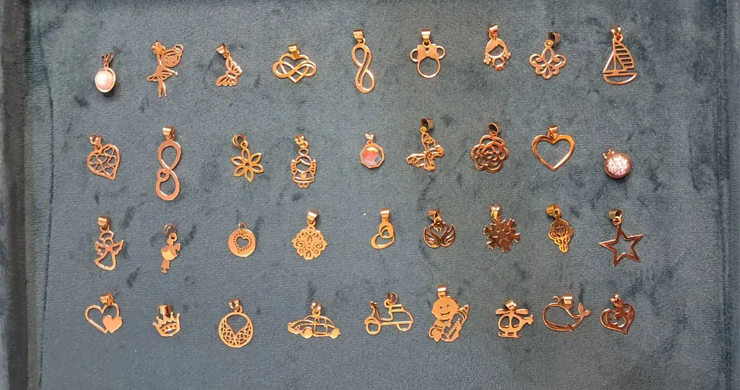 طلاهای مینیمال گالری زمرد بدون مالیات و کم اجرت|جواهرات|امیدیه, |دیوار