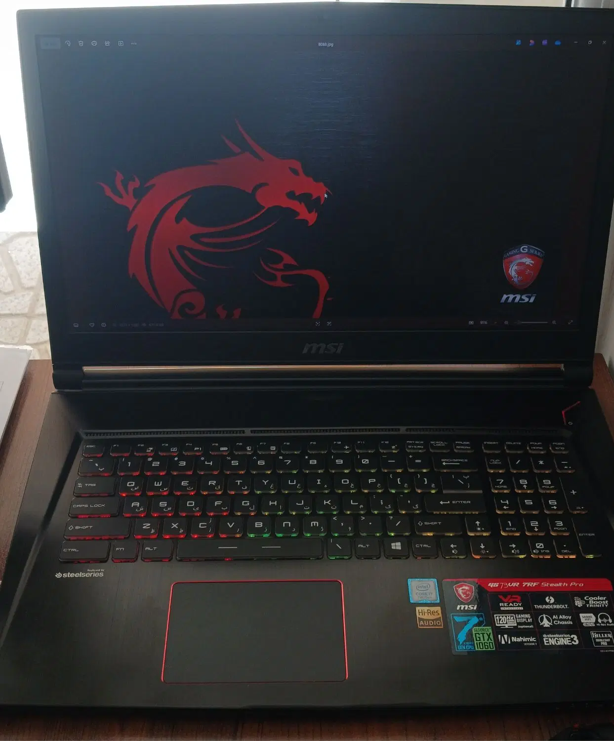 لپ تاپ msi sg73vr7rf|رایانه همراه|تهران, ستارخان|دیوار