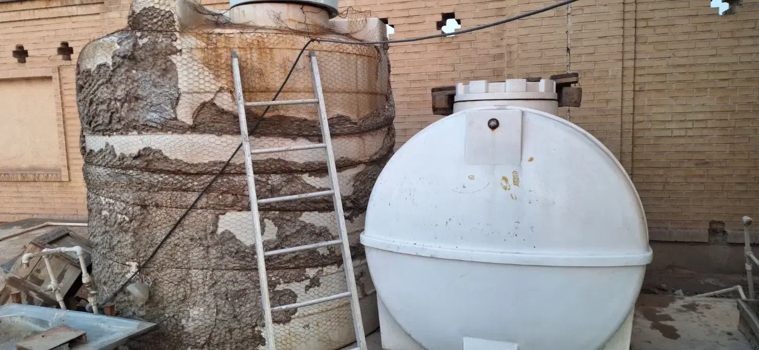 مخزن آب کارکرده ۲هزار و ۵ هزار لیتری سالم|مصالح و تجهیزات ساختمان|اهواز, غیزانیه|دیوار