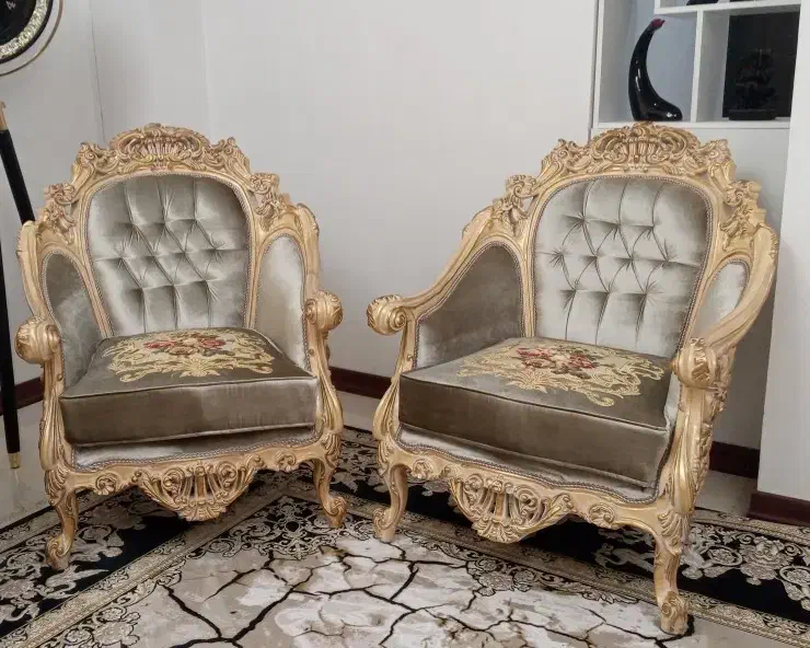 مبل خرچنگی چوب راش پر کار|مبلمان خانگی و میز عسلی|رباطکریم, رباطکریم|دیوار