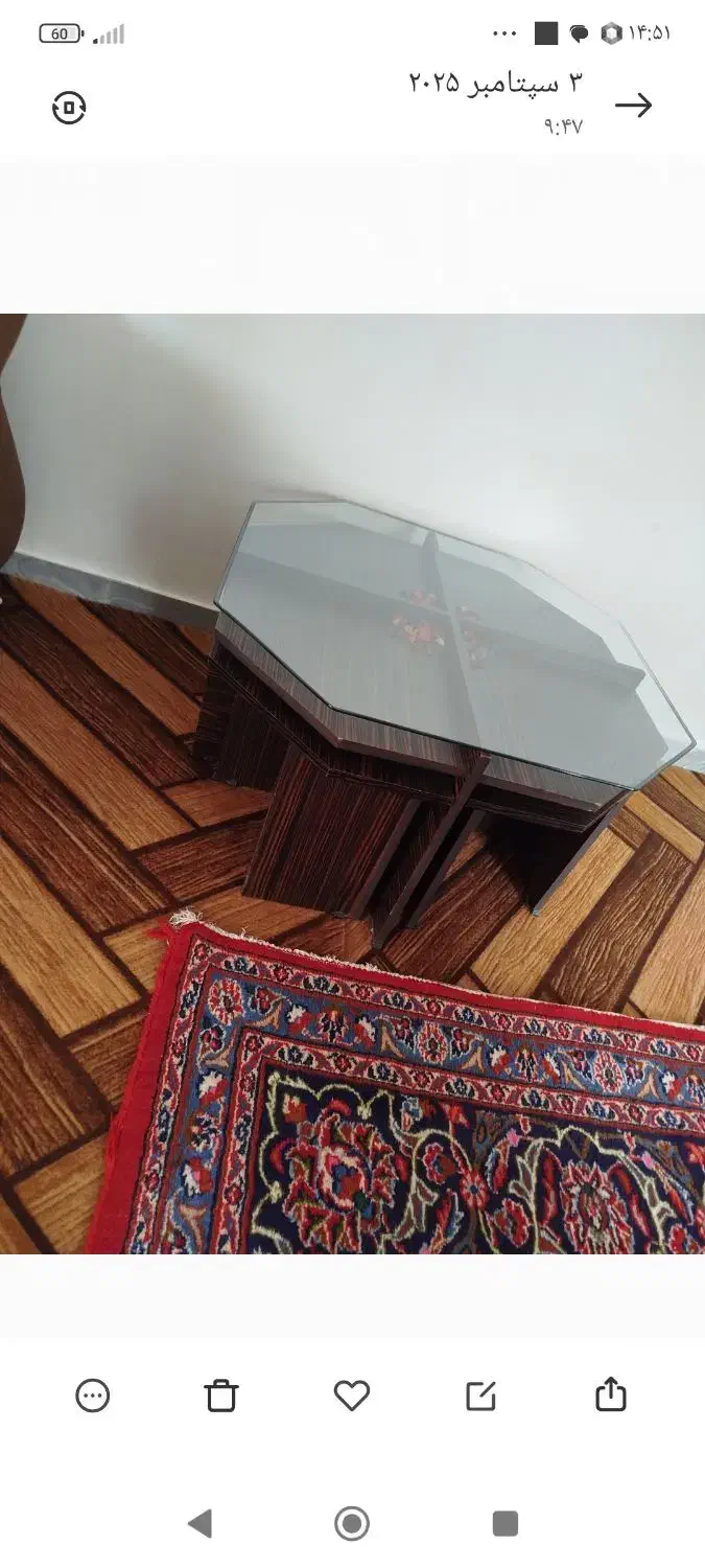 میز|مبلمان خانگی و میز عسلی|آذرشهر, |دیوار
