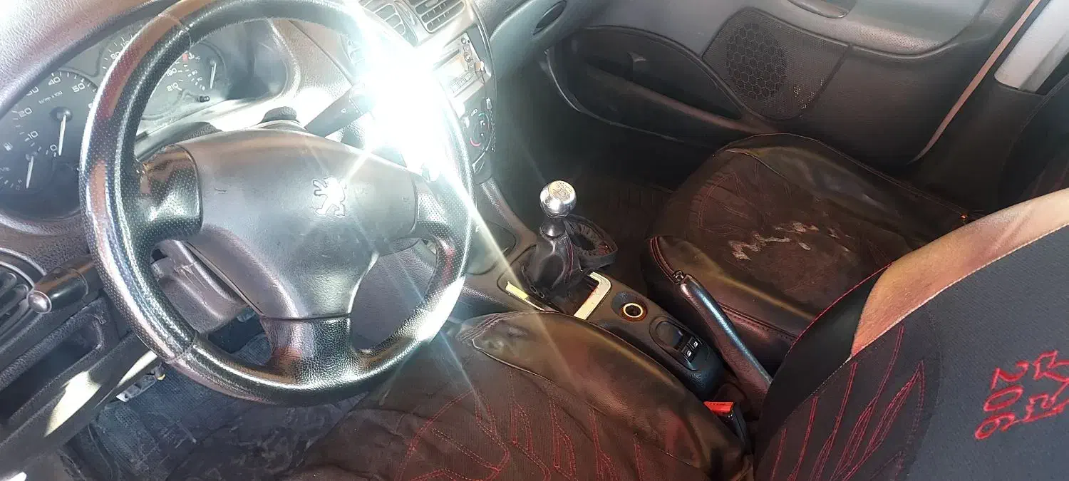 ۲۰۶ نقره ای تیپ ۲ مدل ۸۲|خودرو سواری و وانت|زنجان, |دیوار