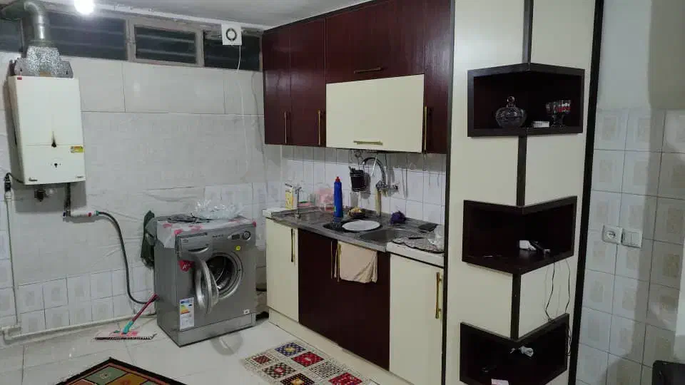 اپارتمان ۵۵ متری- فروش‌ و یا معاوضه با ماشین|فروش آپارتمان|کرج, شهرک شهرداری|دیوار