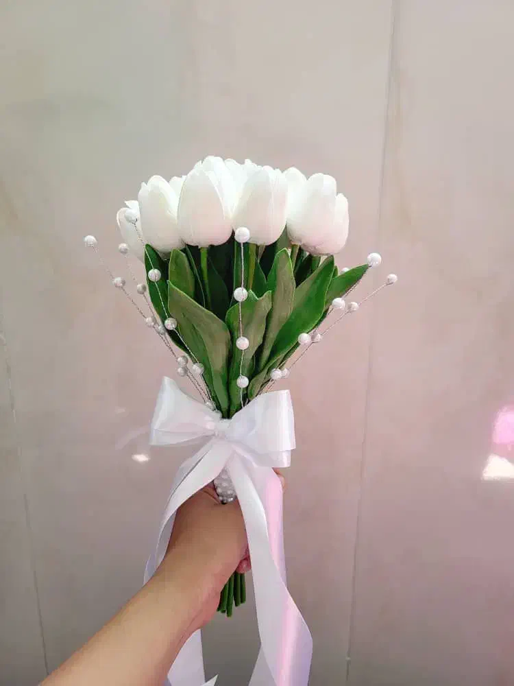 دسته گل عروس ماشین عروس|گل مصنوعی|شیراز, فخرآباد (دروازه کازرون)|دیوار