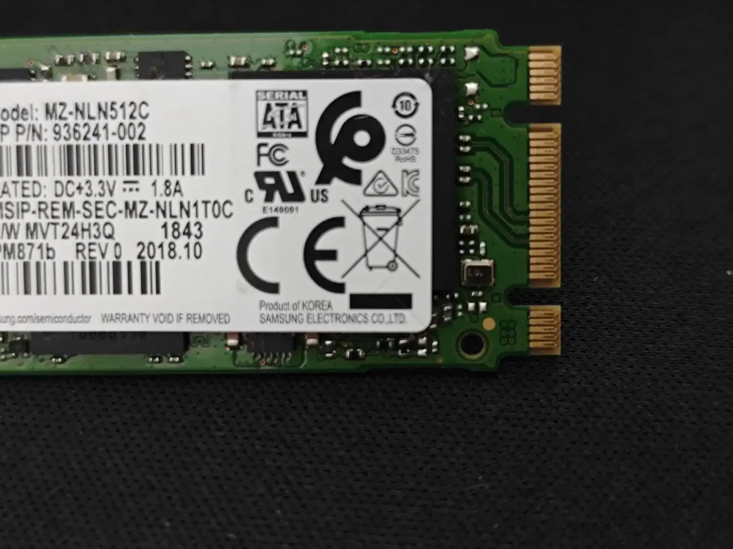 هارد اس اس دی سامسونگ ۵۱۲گیگ 512GB SSD M2 Samsung|قطعات و لوازم جانبی رایانه|کرج, باغ سیب|دیوار