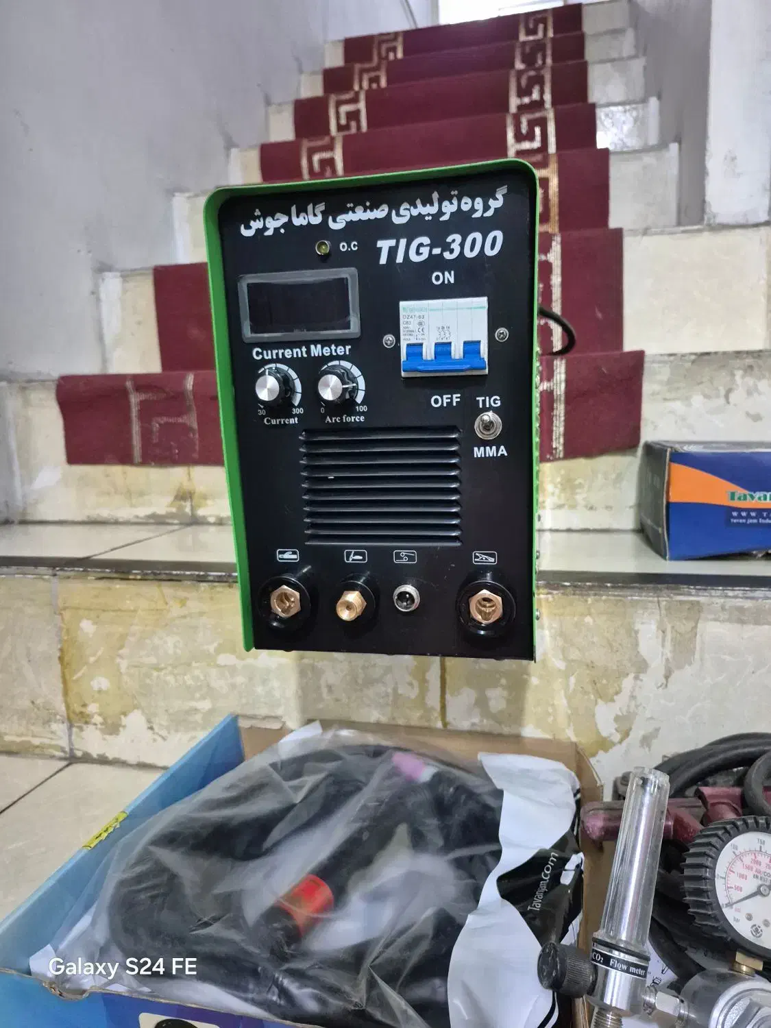 دستگاه جوش ابزار استیل آرگون گاما 300آمپر سه فاز|ابزارآلات|تهران, سلسبیل شمالی|دیوار
