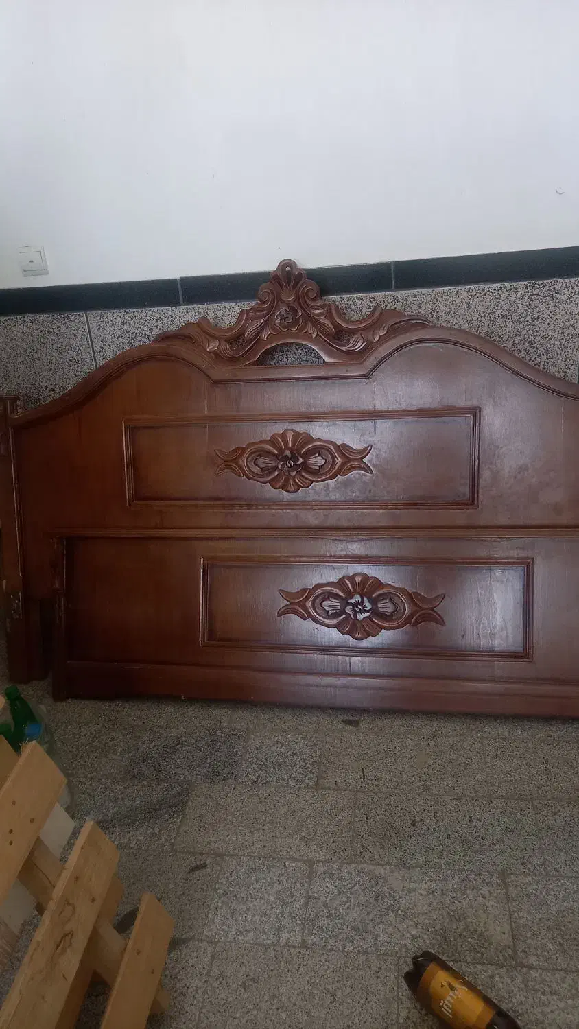 سرویس خواب دونفره و سینک آشپزخانه دوقلو|تخت و سرویس خواب|سنقر, |دیوار