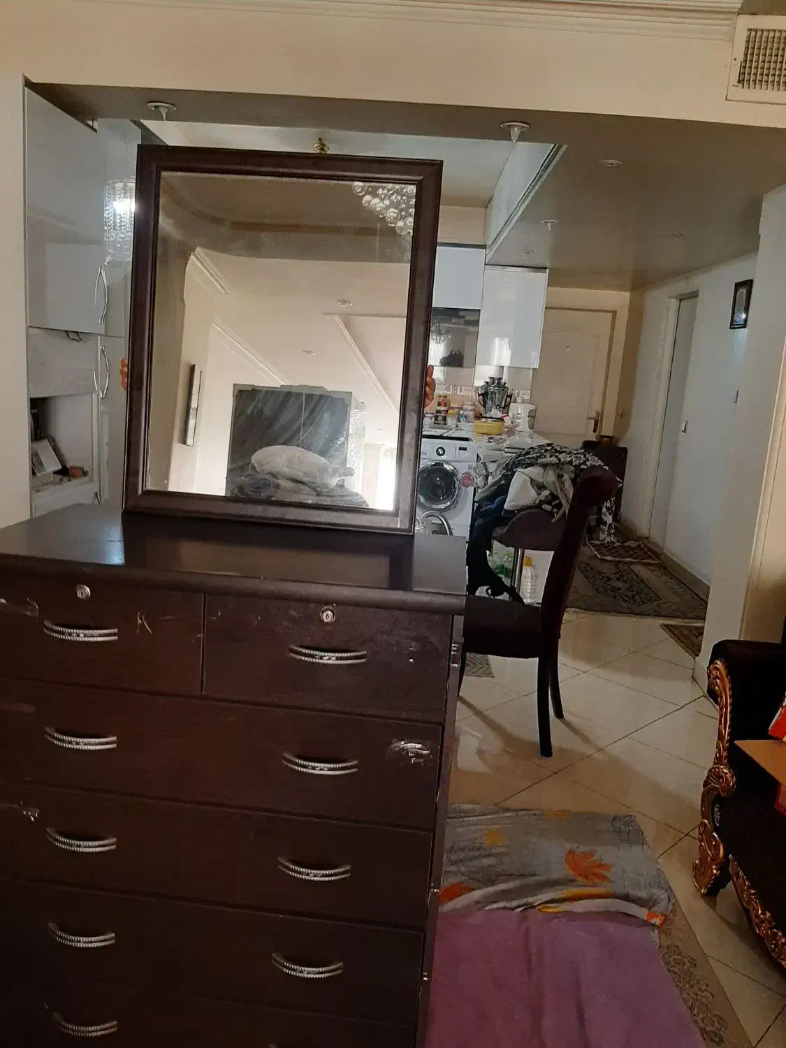 فروش دراور کشودار|تخت و سرویس خواب|کرج, گلشهر|دیوار