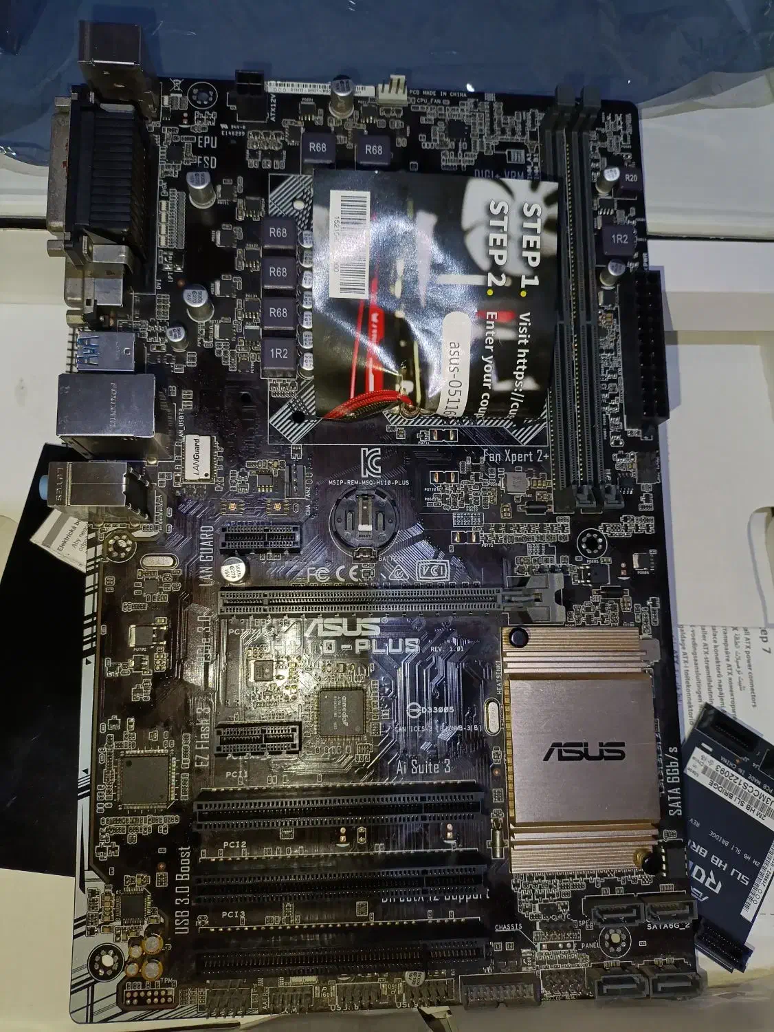 مادربرد H110 plus ddr4|قطعات و لوازم جانبی رایانه|بندرعباس, |دیوار
