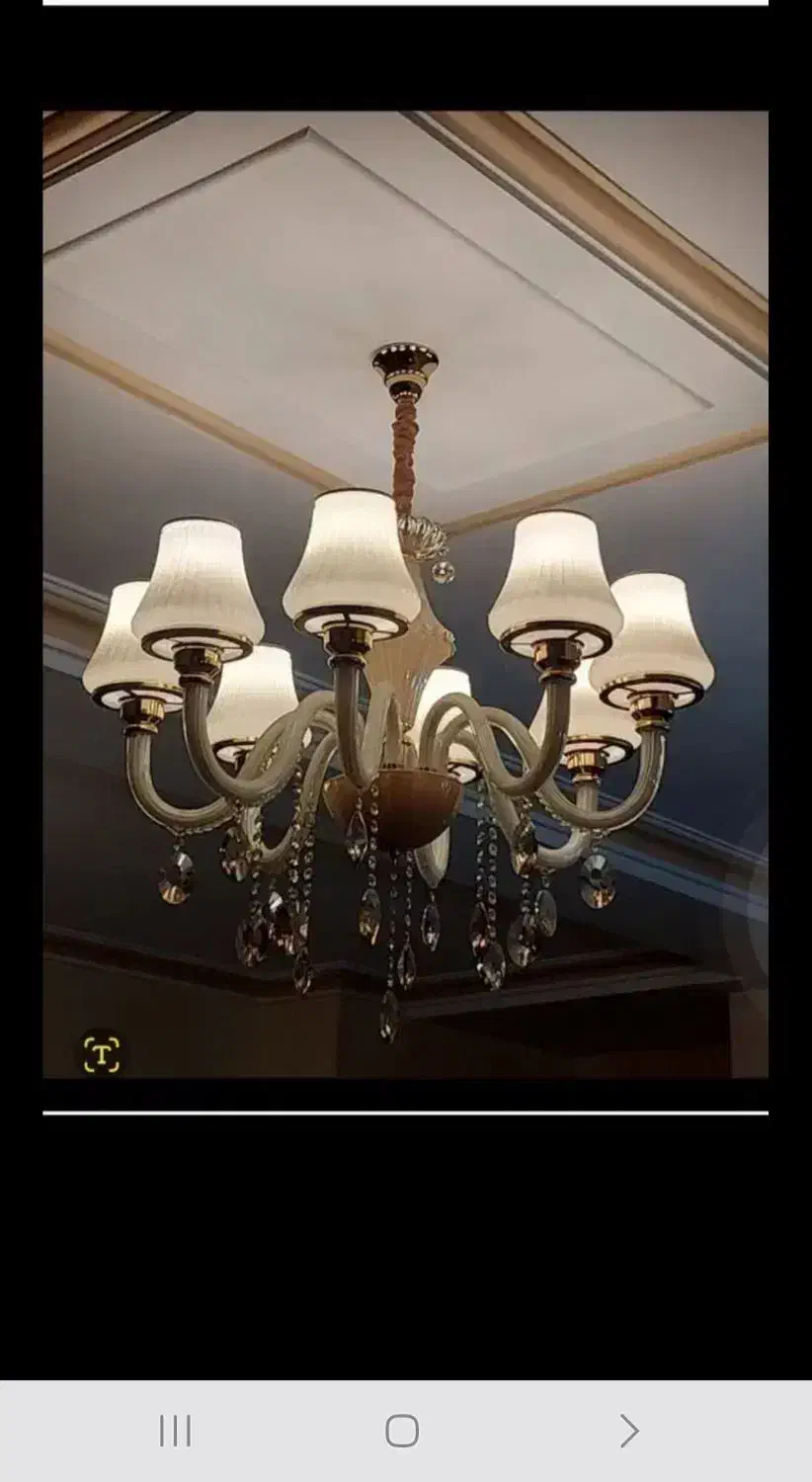 لوستر پذیرایی|لوستر و چراغ آویز|شهریار, شهریار|دیوار