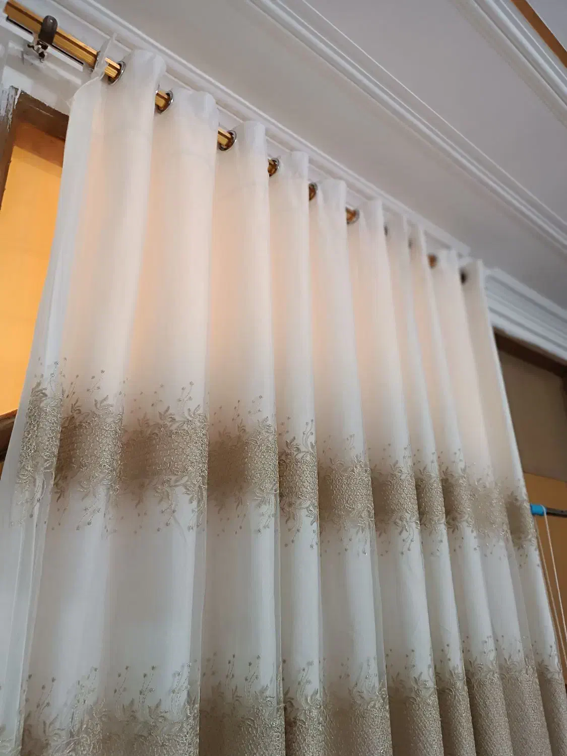 پرده حریر پانچ|پرده، رانر، رومیزی|زابل, |دیوار