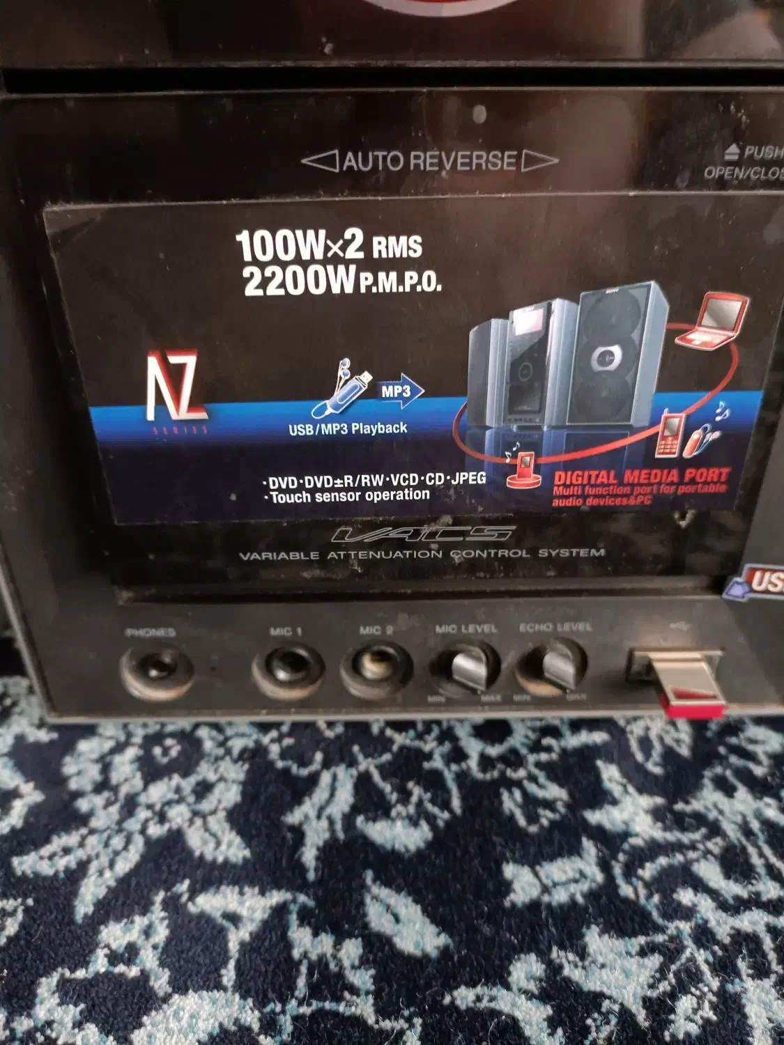 ظبط سی دی سونی فلش خور فابریک|سیستم صوتی خانگی|شیراز, پودنک|دیوار