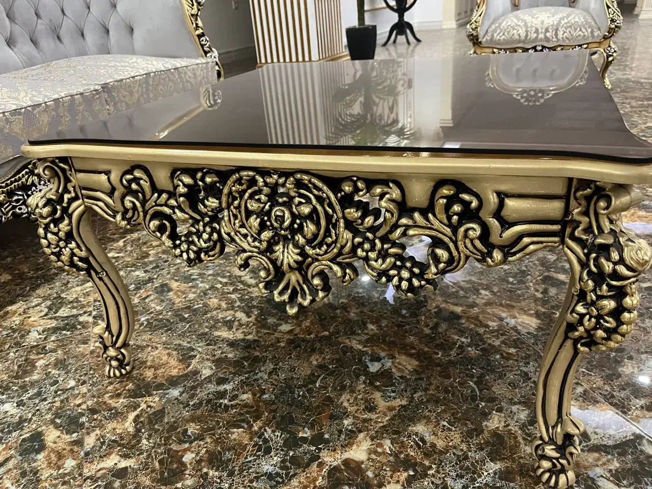 مبلمان ۹ نفره در حد نو|مبلمان خانگی و میز عسلی|تهران, شهرک آتی شهر|دیوار