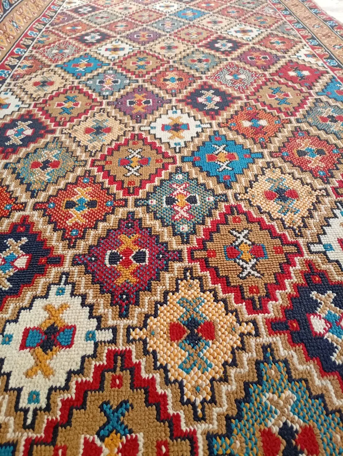 گلیم فرش|گلیم، جاجیم، گبه|ساوه, |دیوار