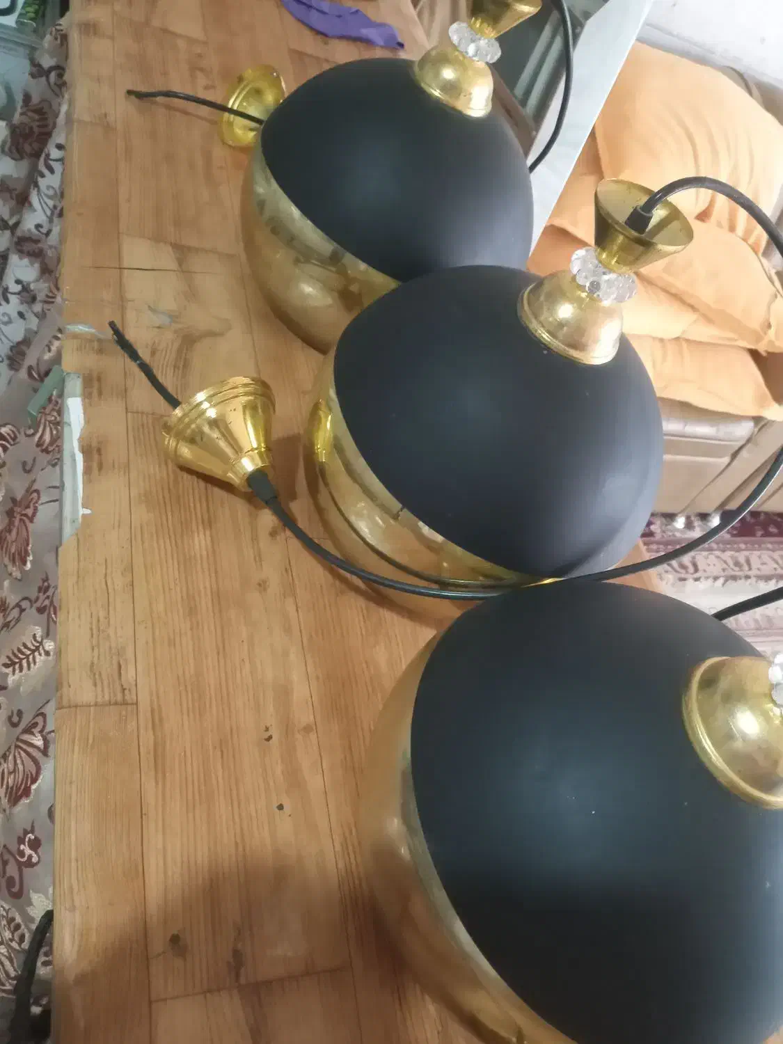 ۳عددلوسترآویز.آشپزخانه یاکافی شاپ|لوستر و چراغ آویز|خواف, |دیوار