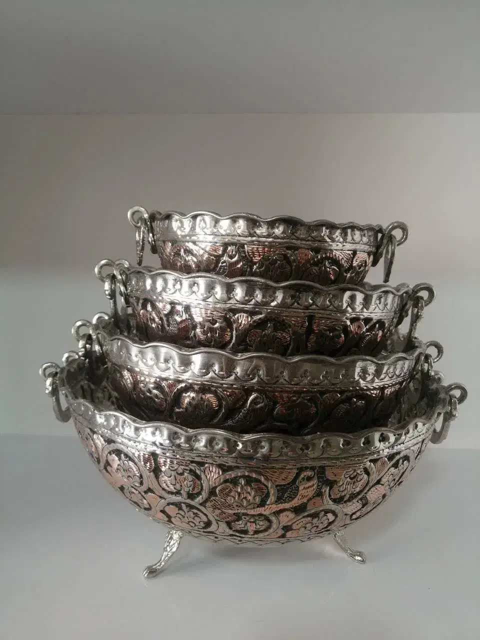 مس زنجان|ظروف سرو و پذیرایی|شیراز, دارالرحمه|دیوار
