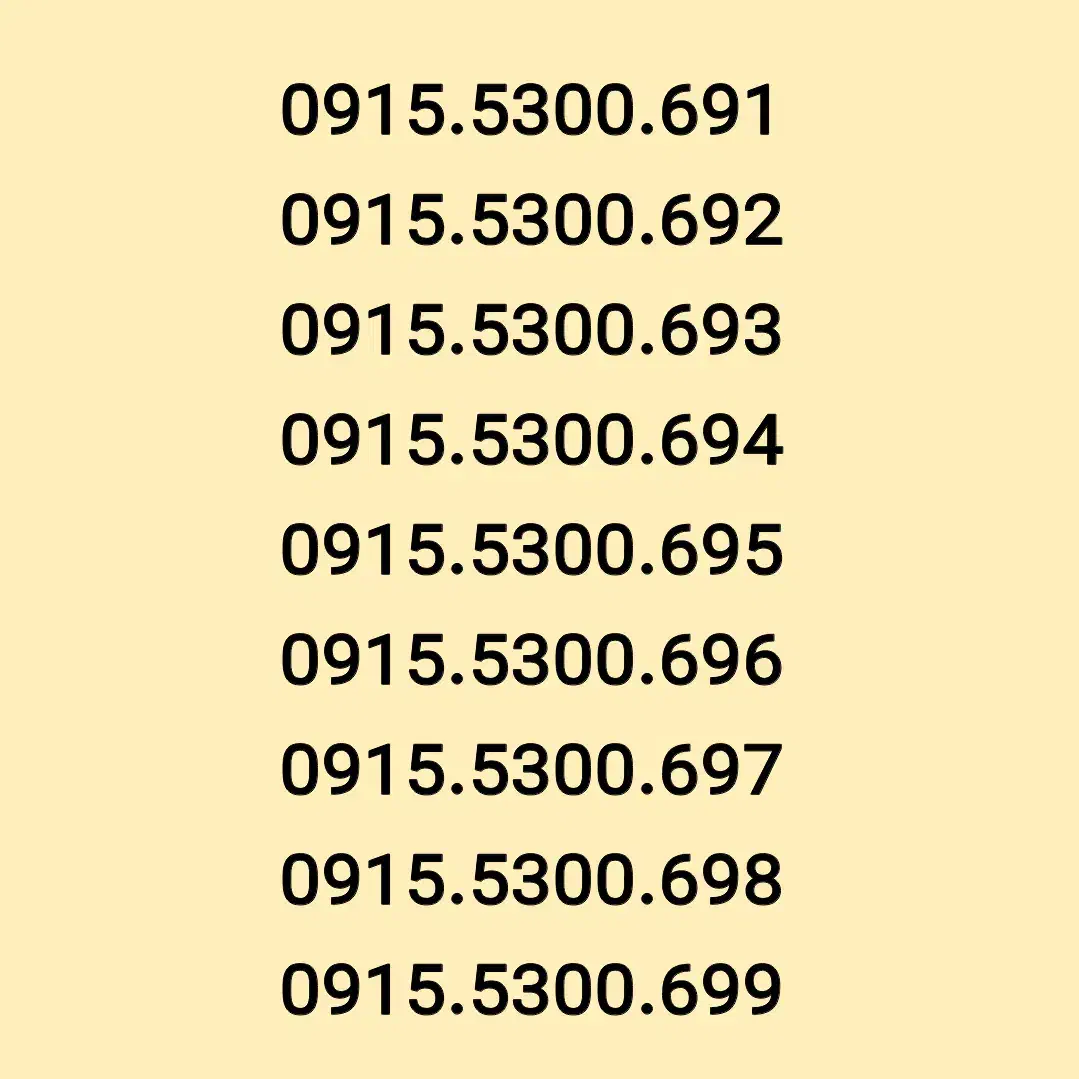 0915.5300.761|سیمکارت|مشهد, شهید فرامرز عباسی|دیوار