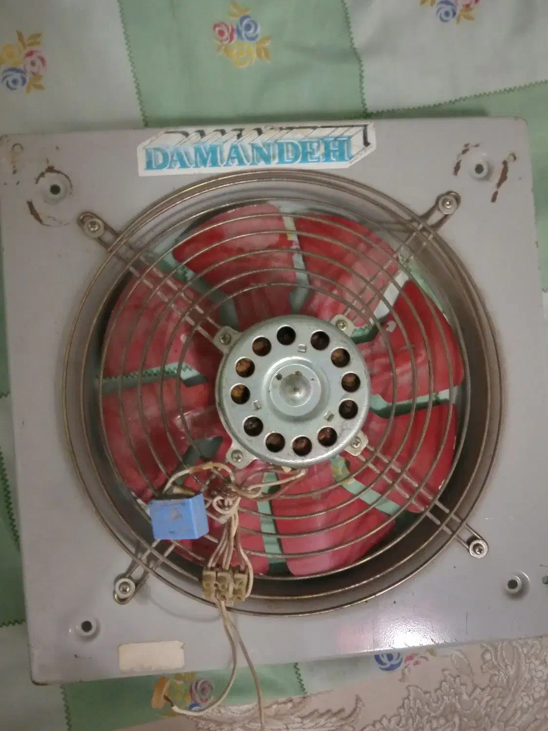 فن دمنده 40در40 بزرگ و قوی تصفیه هوا|پنکه و تصفیه‌کنندهٔ هوا|شیراز, شهدای شهرک سعدی|دیوار