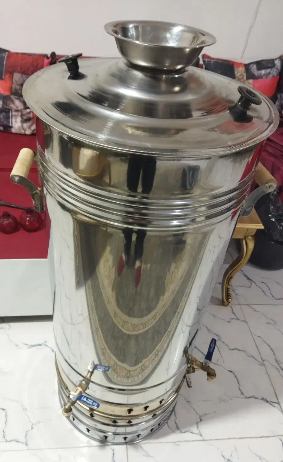 سماور۱۲۰ لیتری|سماور، چای‌ساز، قهوه‌ساز|میاندوآب, |دیوار