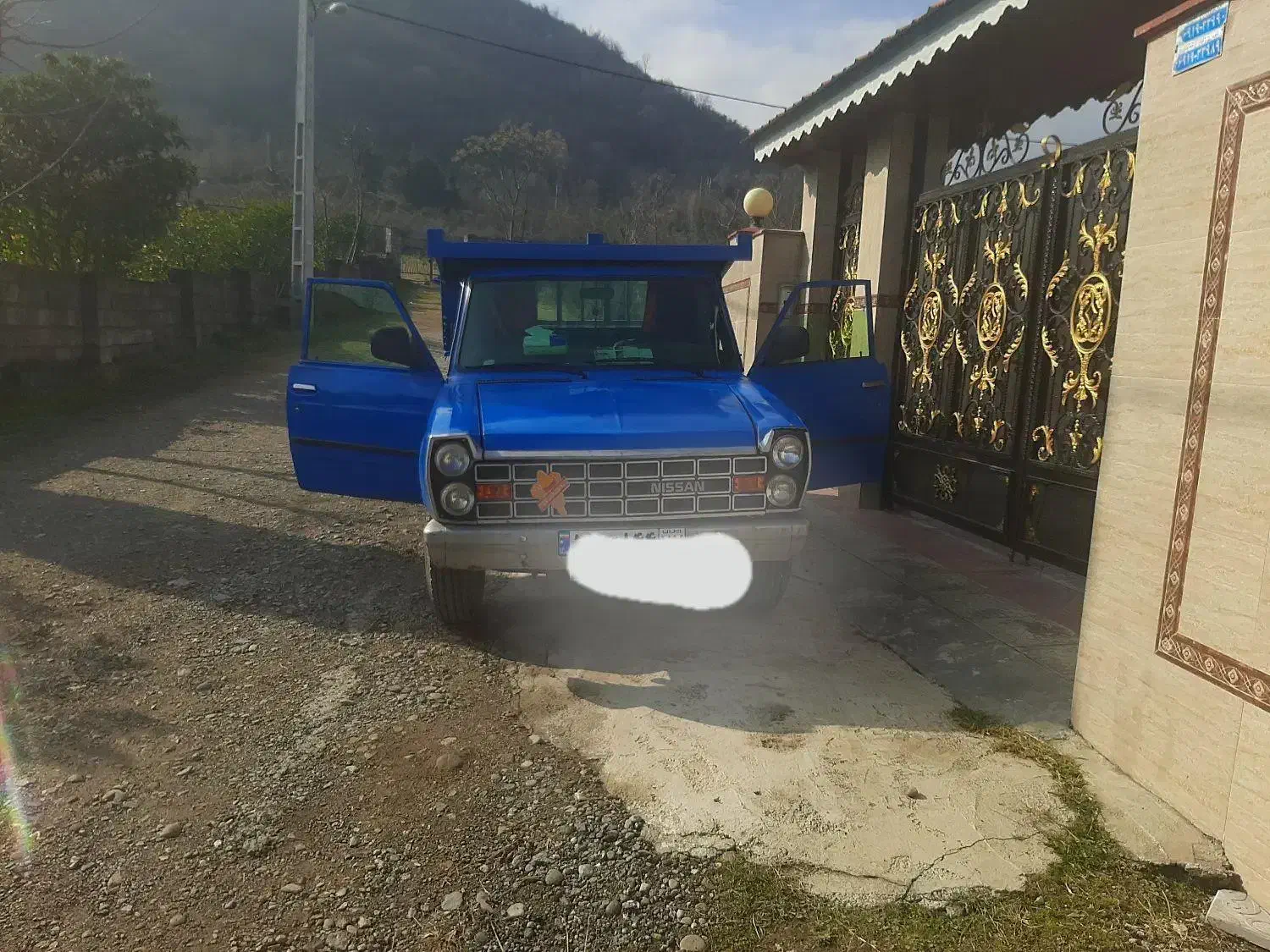 نیسان وانت ابی مدل ۸۸|خودرو سواری و وانت|خرمآباد (تنکابن), |دیوار