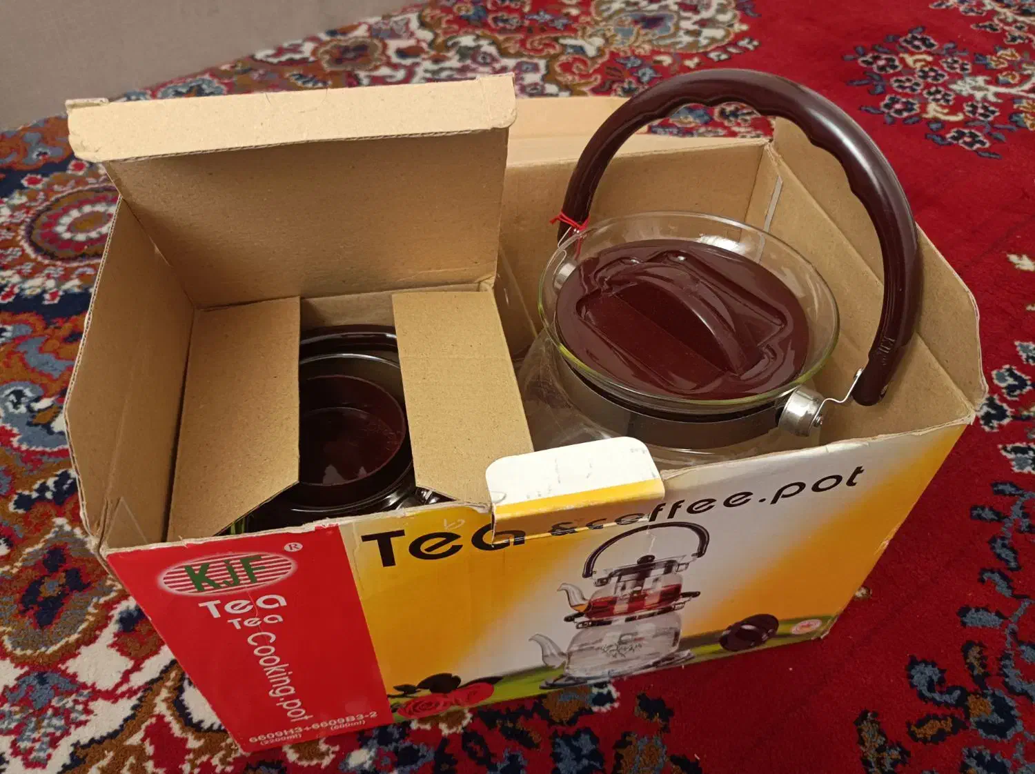 کتری و قوری پیرکس|قوری، کتری، قهوه‌ساز دستی|قزوین, |دیوار