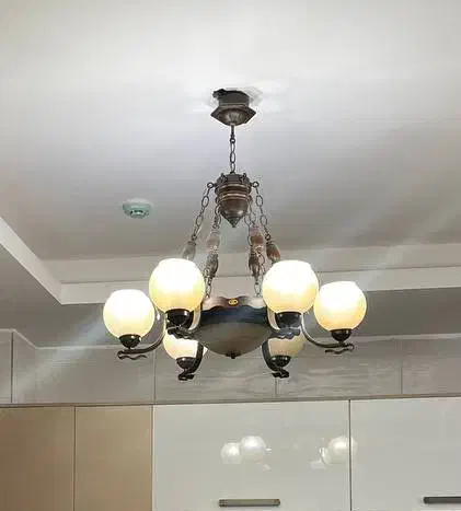 لوستر|لوستر و چراغ آویز|زنجان, |دیوار