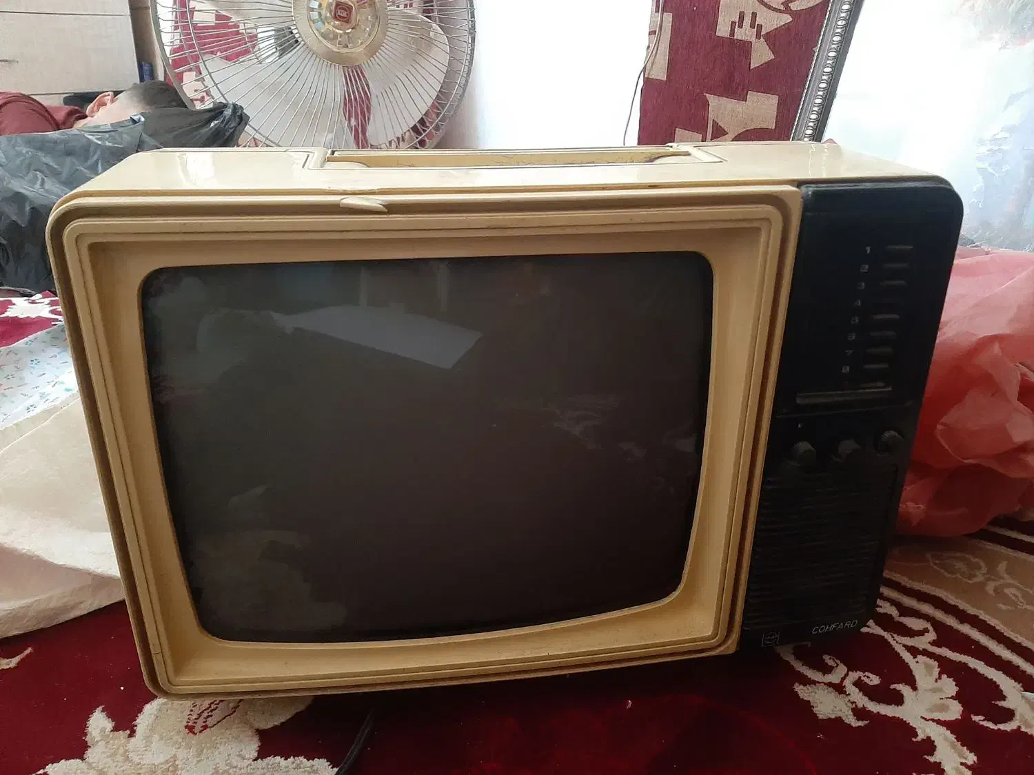 تلویزیون سیاه وسفیدکلکسیونی سالم|تلویزیون و پروژکتور|کرمانشاه, |دیوار