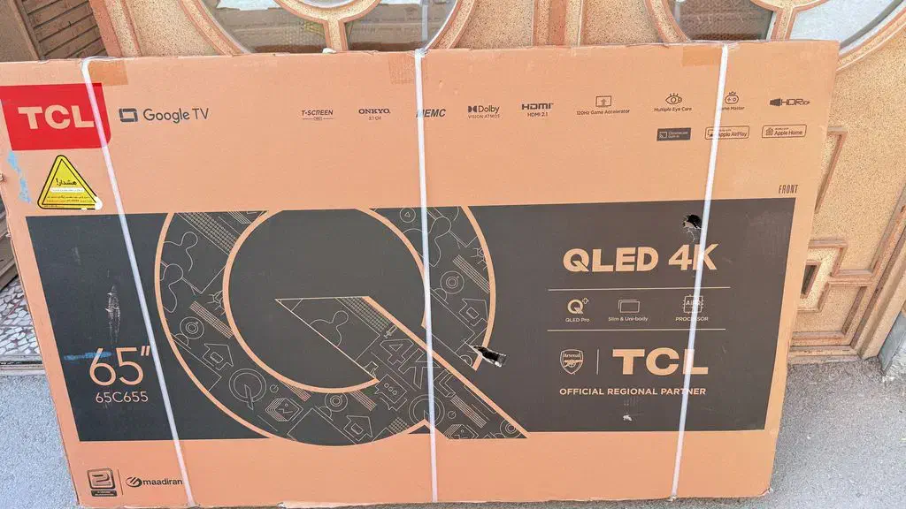تلویزیون هوشمند TCL مدل 55C655 سایز 55 اینچ QLED|تلویزیون و پروژکتور|تهران, ظفر|دیوار