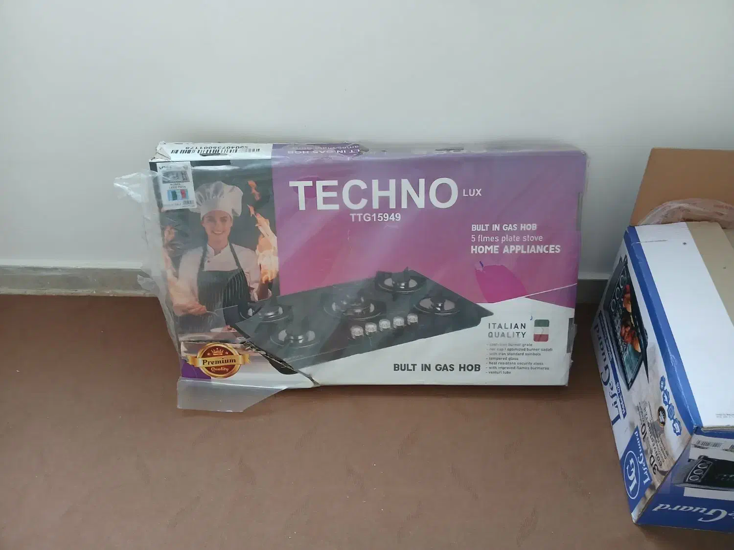 گاز ۵ شعله ایتالیایی اصل|اجاق گاز و لوازم برقی پخت‌وپز|میناب, |دیوار