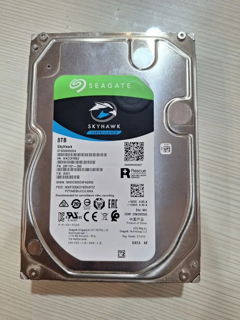 هارد سیگیت 8 ترا|قطعات و لوازم جانبی رایانه|بستک, |دیوار