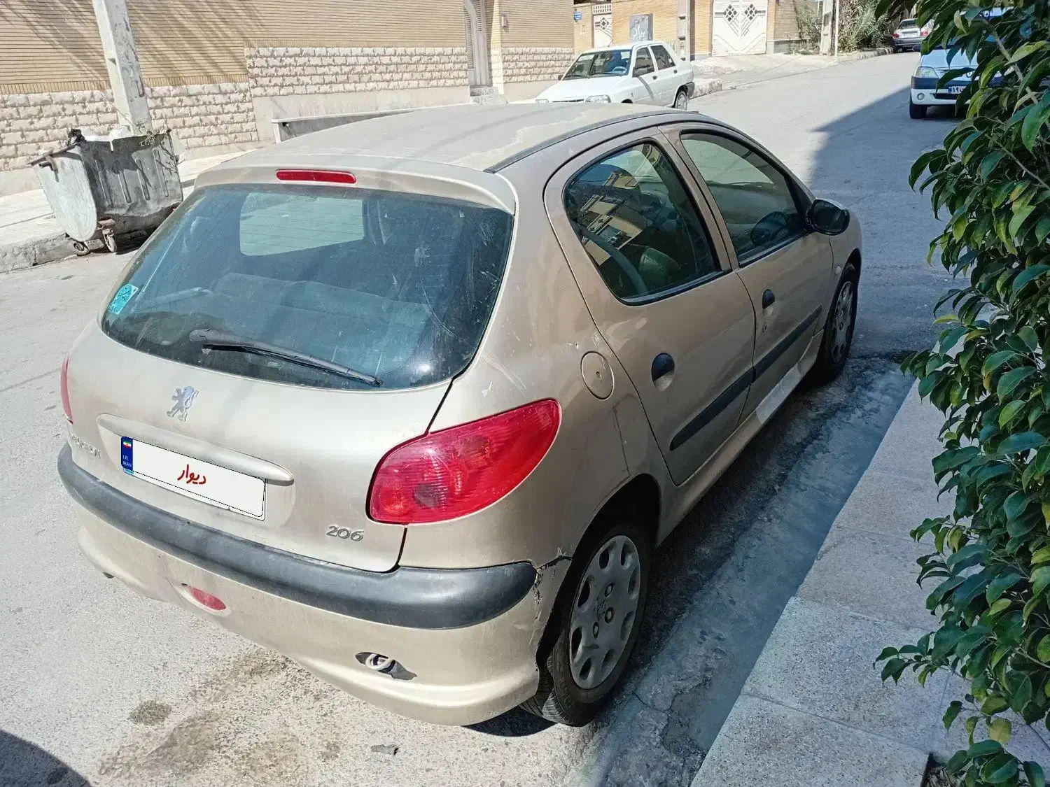 206 تیپ ۲ مدل ۸۲ دور رنگ|خودرو سواری و وانت|بندرعباس, |دیوار