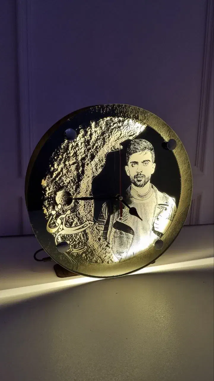 کادو دکور ساعت لایتگلس|ساعت دیواری و تزئینی|مرودشت, تامین اجتماعی‎|دیوار