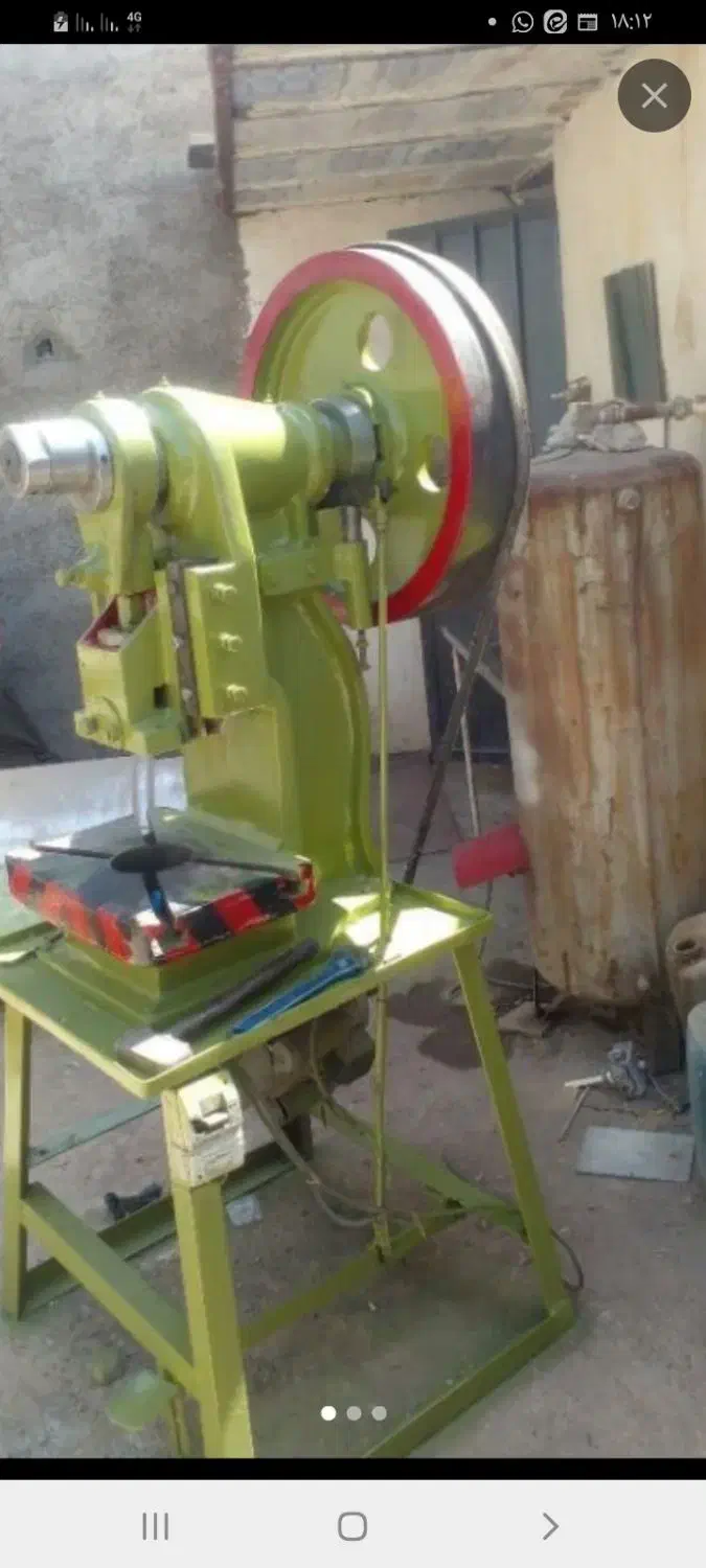 پرس ۱۲تن اکبند ساخت شرکت زمانی باگرانتی|ماشین‌آلات صنعتی|پاکدشت, خاتون آباد|دیوار