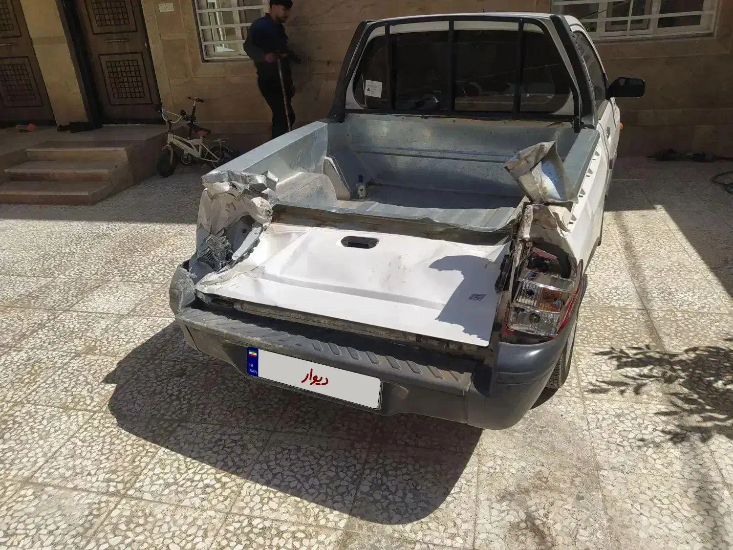 پرایدبار تصادفی 1403 کم کار|خودرو سواری و وانت|کوار, |دیوار