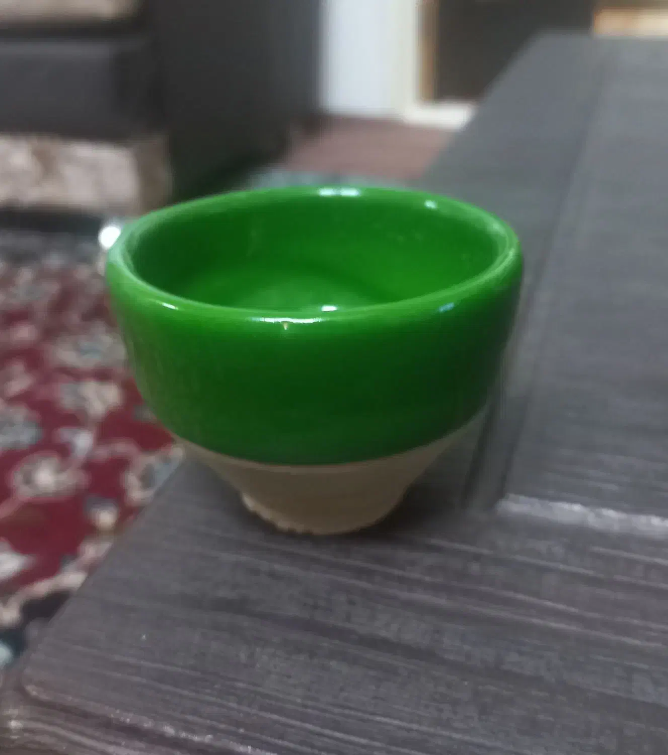 کاسه سفالی|ظروف سرو و پذیرایی|قم, وادی السلام|دیوار