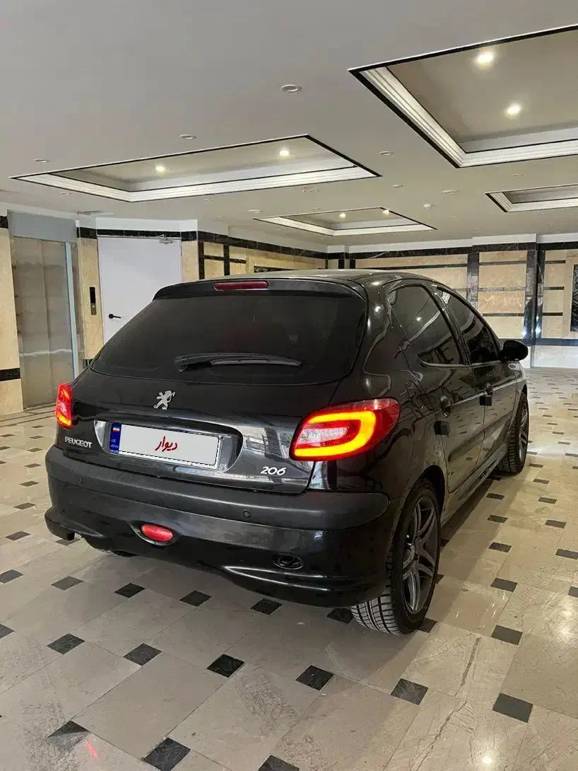 ۲۰۶ تیپ ۵ مدل ۱۳۹۶|خودرو سواری و وانت|تهران, مینای شمالی (مخبر)|دیوار