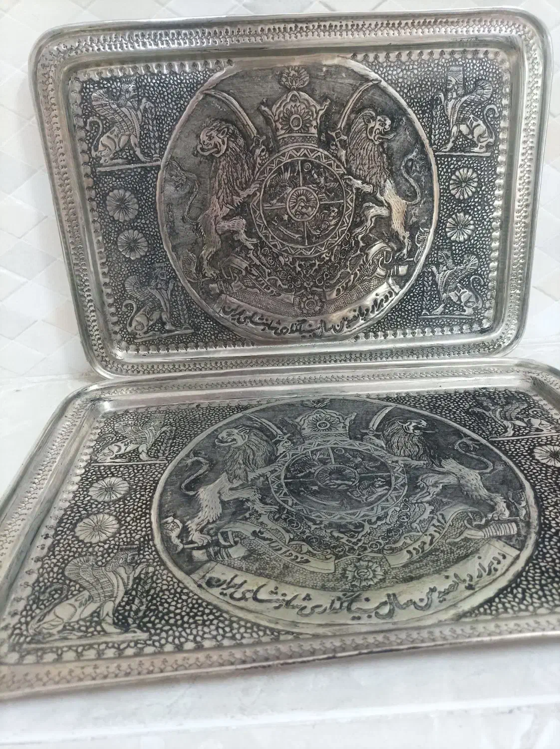 سینی ورشو قلمزنی|کلکسیون و سرگرمی|بروجرد, |دیوار