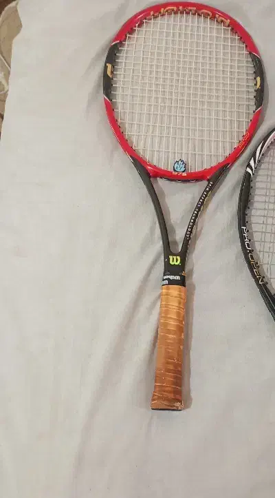 فروش دسته تنیس خاکی.اصل مدل ویلسون|ورزشهای توپی|تبریز, |دیوار