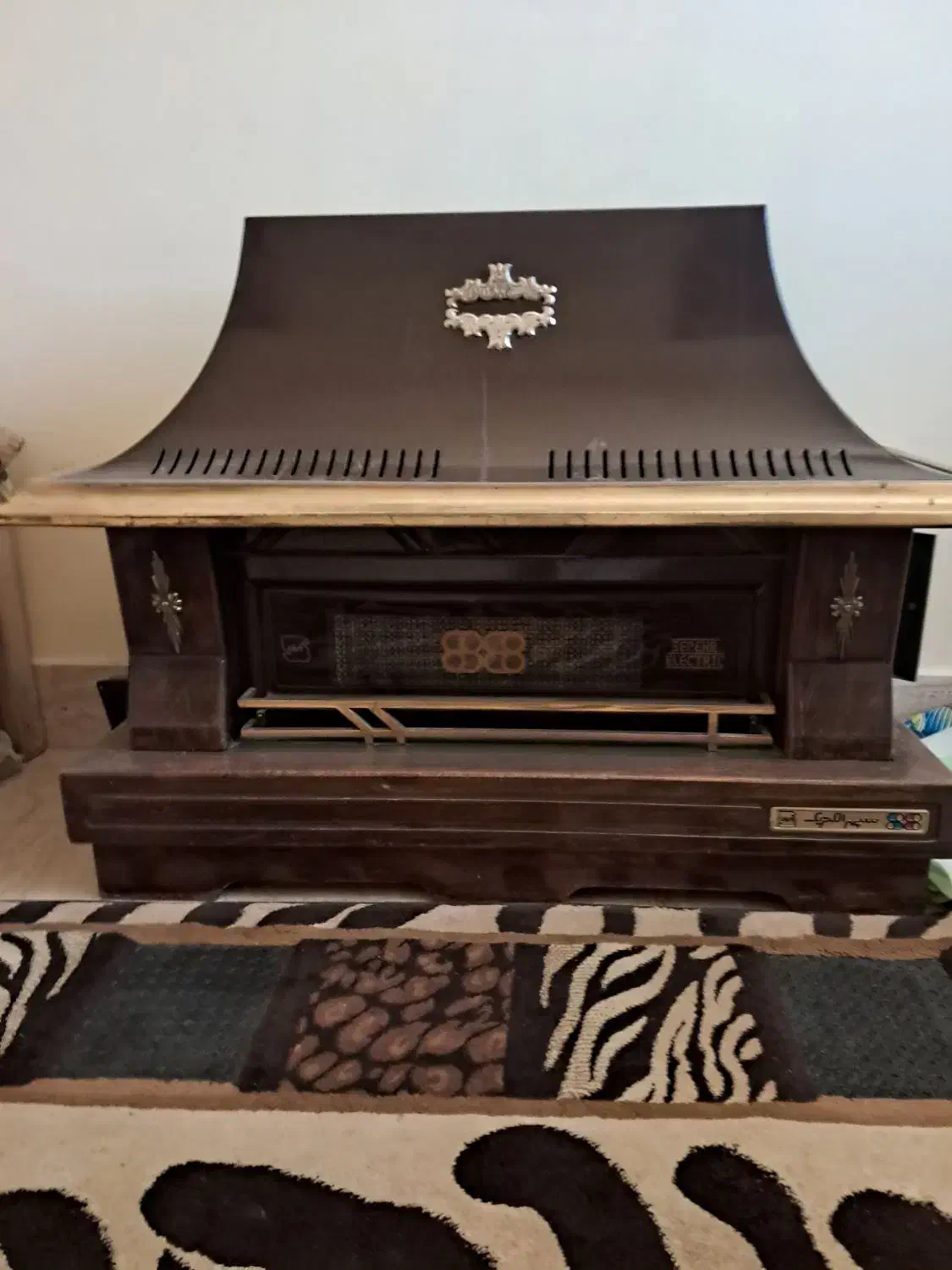 بخاری بزرگ / چوب جنگلی/ زیبا وبی نظیر سپهر الکتریک|بخاری، هیتر، شومینه|بروجرد, |دیوار