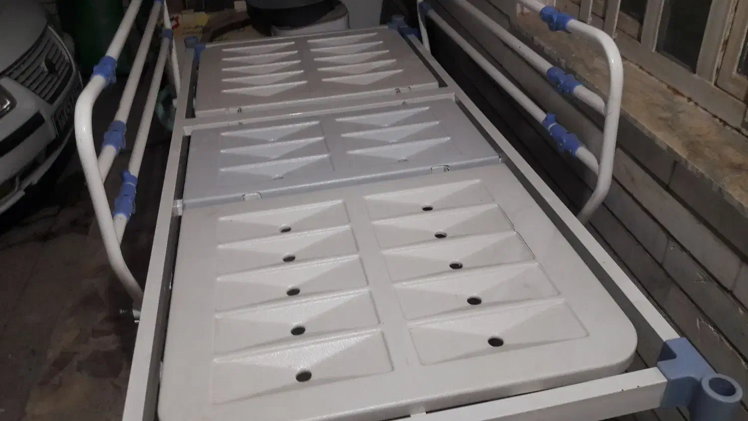 تخت بیمار دوشکن|پزشکی|اهواز, سلطانمنش|دیوار