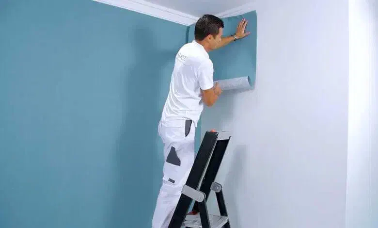 نصاب کاغذ دیواری و نقاشی ساختمان|خدمات پیشه و مهارت|ری, اقدسیه|دیوار