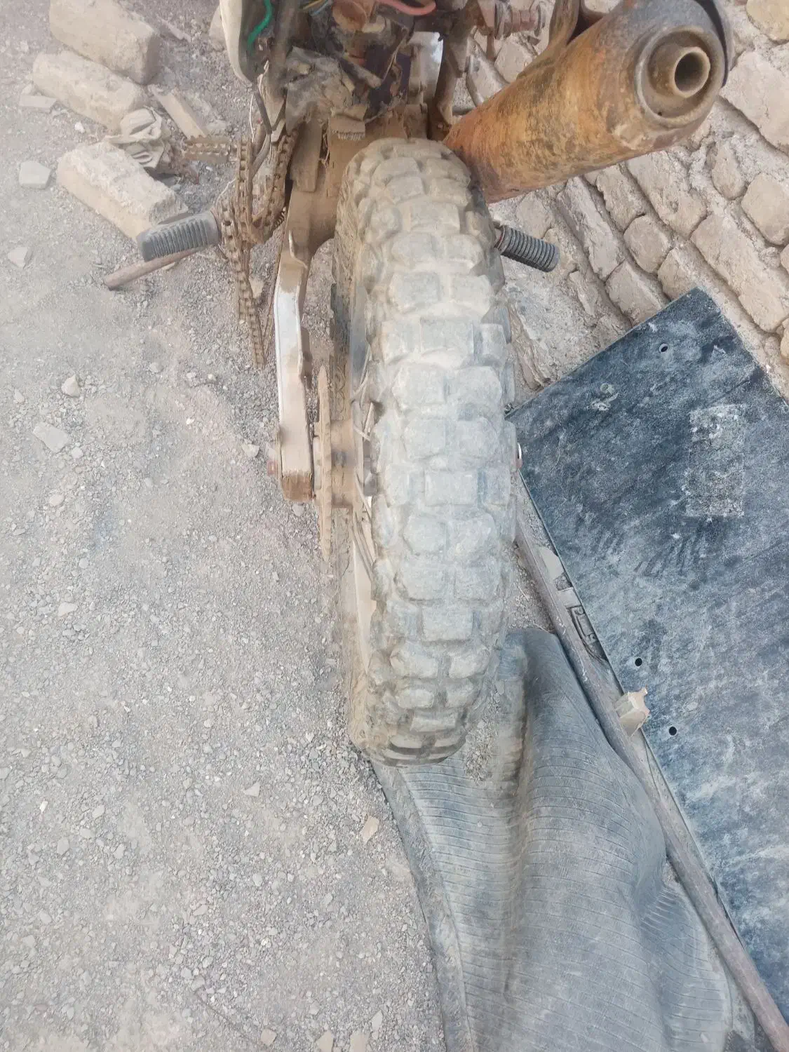 تریل روان مزایده|موتورسیکلت|مشهد, پایین خیابان|دیوار