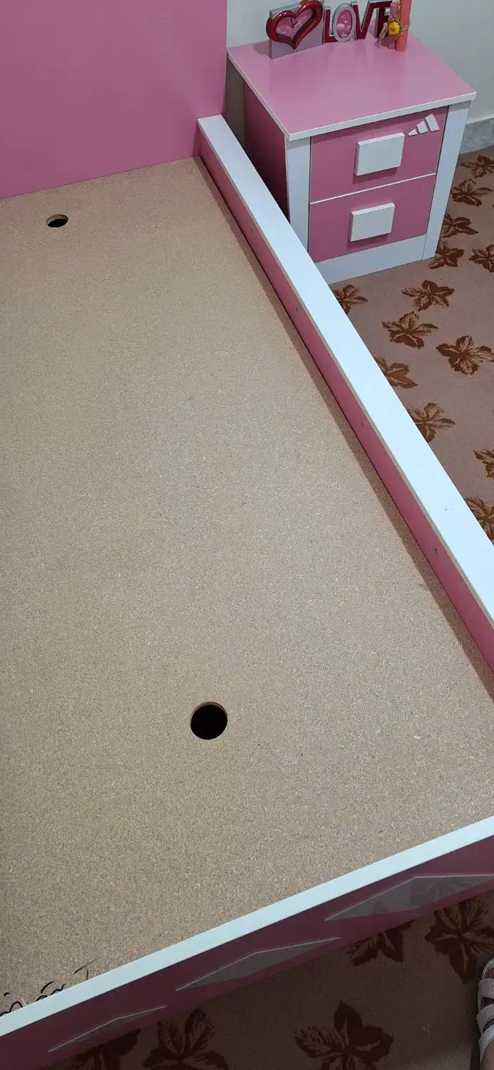 تخت و پاتختی نوجوان ۲ × ۹۰|تخت و سرویس خواب|لواسان, |دیوار