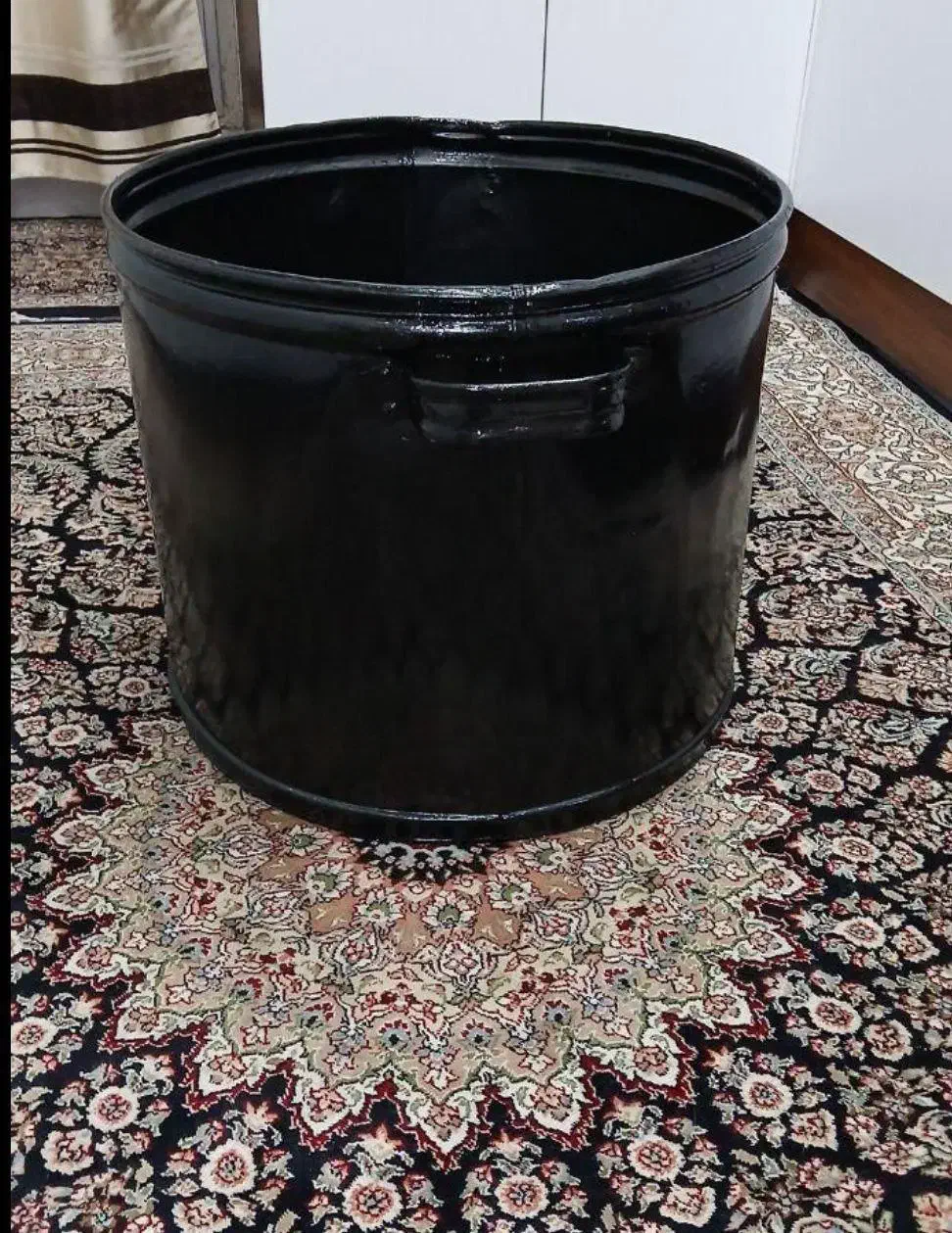 نیم بشکه گالوانیزه درب دار|ظروف نگهدارنده، پلاستیکی، یک‌بارمصرف|تهران, امام زاده عبدالله|دیوار