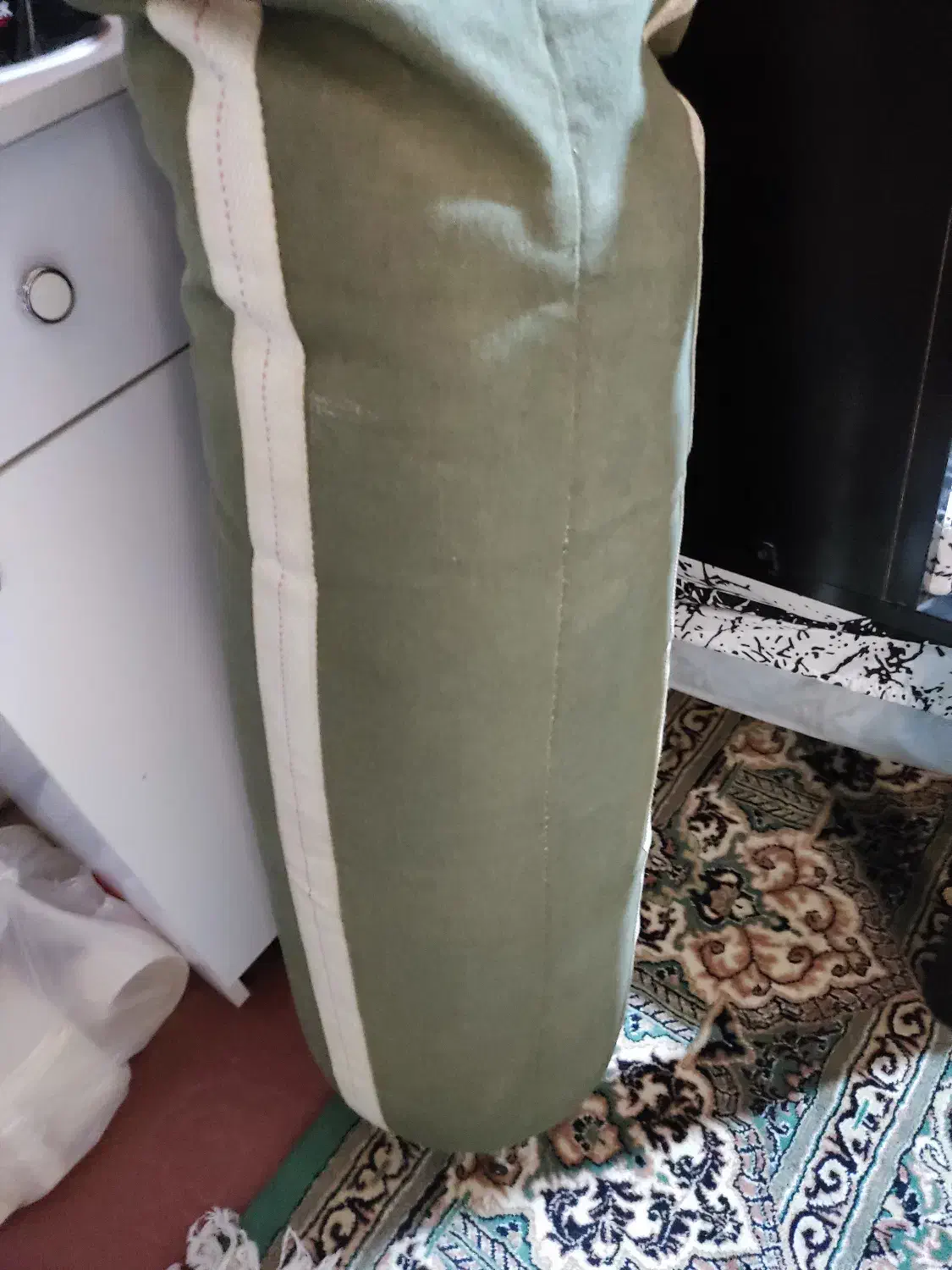 کیسه بکس و یک جفت دستکش چرمی|تجهیزات ورزشی|اهواز, کوروش|دیوار