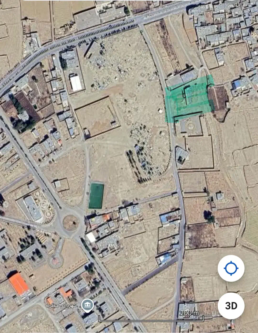 زمین ۱۵۵۰ متری منظریه شهرضا|فروش زمین و ملک کلنگی|شهرضا, |دیوار